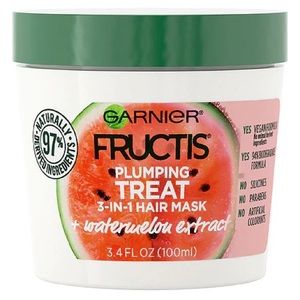 Garnier Fructis Plumping Treat 3-in-1 Hair Mask 3.4oz